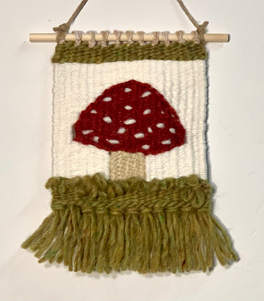 Small Mushroom Tapestry